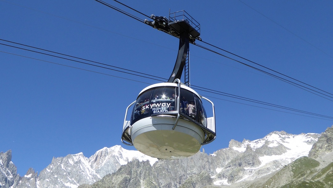 Skyway del Monte Bianco, un’eccellenza italiana – Cabine rotanti a 3460 metri, per toccare il cielo delle Alpi